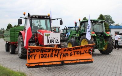 Rolnicy chc ponownie zablokowa DK12 w Srocku