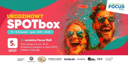 Urodzinowy SPOTbox w Focus Mall w Piotrkowie