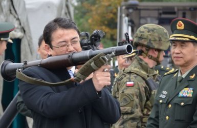 Delegacja chiskiej armii w Tomaszowie 