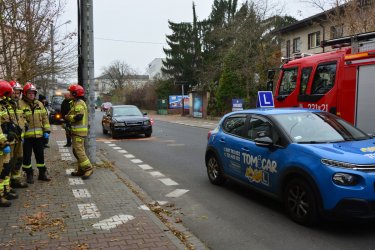 Wypadek z udziaem nauki jazdy na Narutowicza