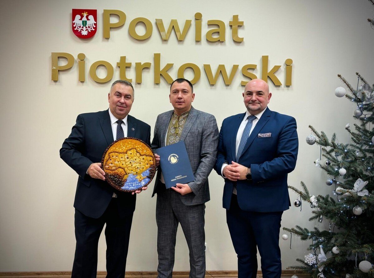 Powiat piotrkowski podpisa porozumienie o wsppracy z ukraisk gmin