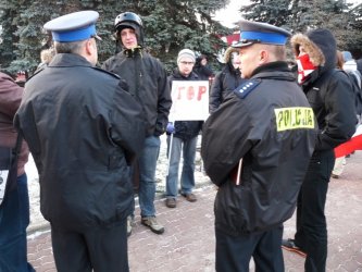 Piotrkw przeciw ACTA – nielegalna manifestacja