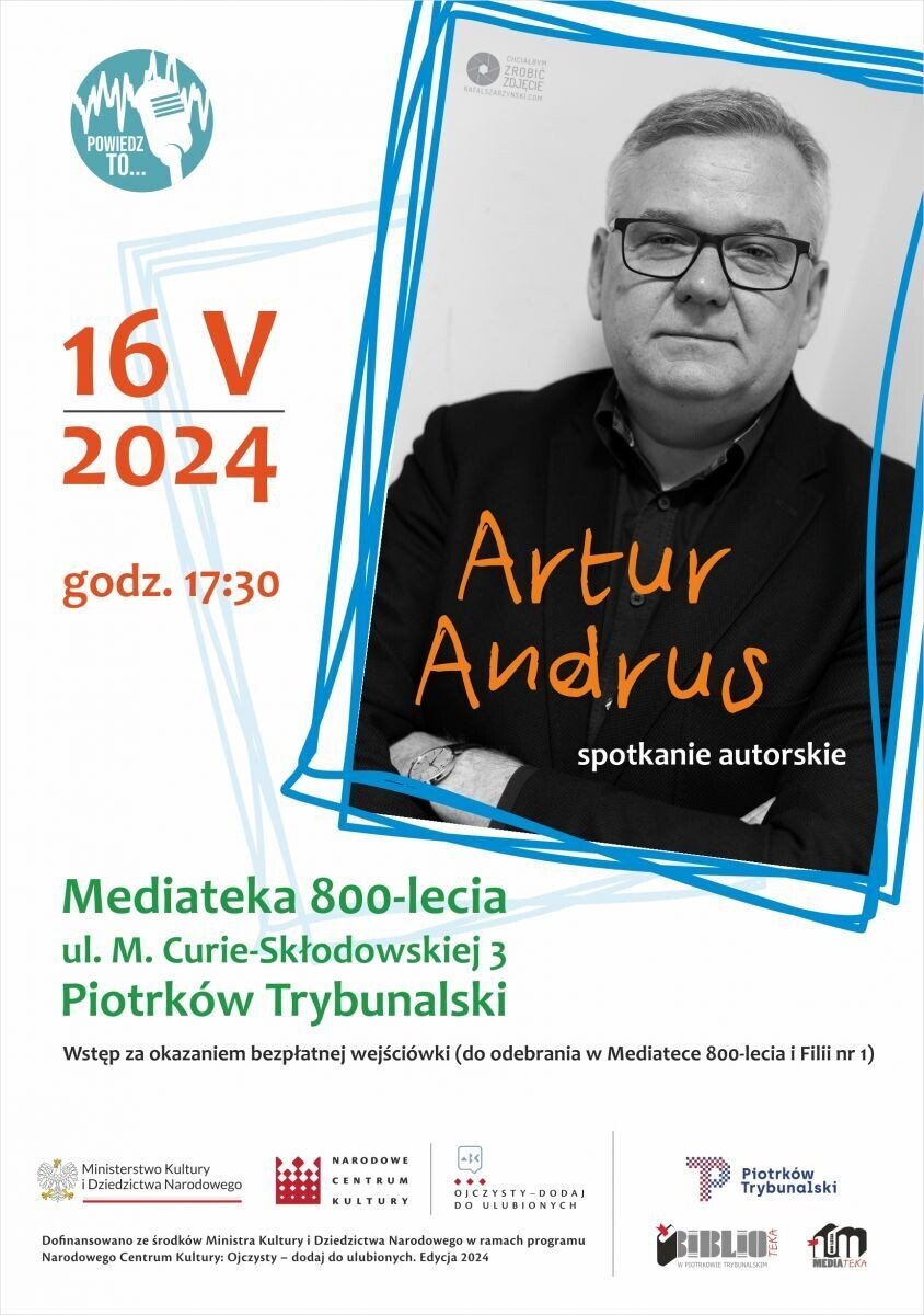 Artur Andrus w Mediatece 800-lecia