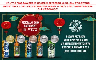 Firma DRINK ID byszczy na festiwalu piwnym