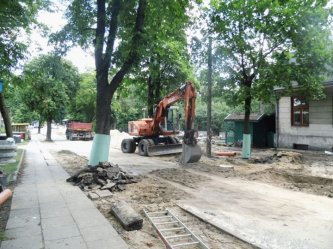 Trwa remont ulicy Cmentarnej w Piotrkowie [GALERIA]