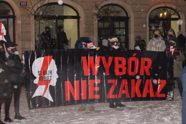 Piotrkowski Strajk Kobiet: Grzeczne ju byymy!