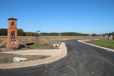 Wola Krzysztoporska: droga w Kacprowie po modernizacji