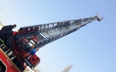 Piotrkowscy strażacy bez mechanicznej drabiny