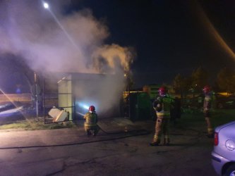 Pożar na Dmowskiego w Piotrkowie
