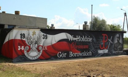 W Woli Krzysztoporskiej powsta patriotyczny mural
