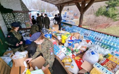 Trwaj zbirki na rzecz pomocy Ukrainie (zdjcia)