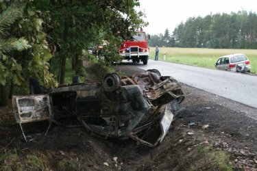 pow. tomaszowski: 3 osoby ranne w wypadku