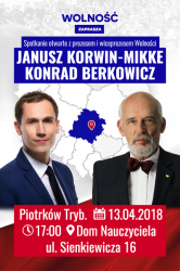 Spotkanie z Januszem Korwin – Mikke
