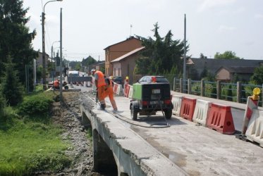 Remont mostu na Moszczance rozpoczty