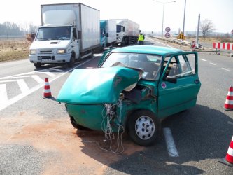 Kolejny grony wypadek w Jeowie – nikt nie zgin