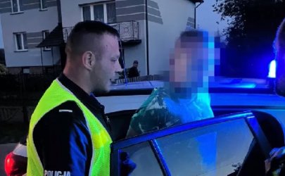 Pijany kierowca ucieka przed policj, wiozc 3-letni crk [FILM]
