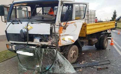Jedna osoba ranna w wypadku w gminie Ujazd
