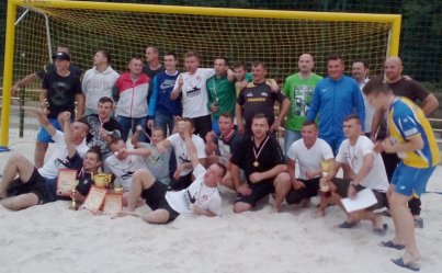 Seniorzy z Sulejowa wygrywają Skalnik Beach Soccer Cup 
