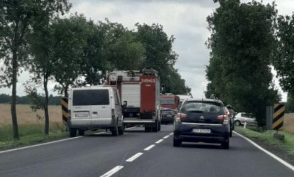 Wypadek w Janwce