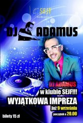 DJ Adamus w Piotrkowie