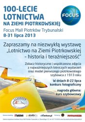 Konkurs i wystawa na 100-lecie lotnictwa w Piotrkowie