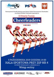Przed nami II Ogólnopolski Turniej Cheerleaders w Piotrkowie