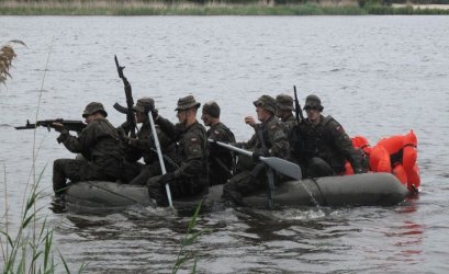 Żołnierze ćwiczyli w Bronisławowie