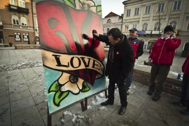 Piotrkw: Zakochani w sztuce w Rynku