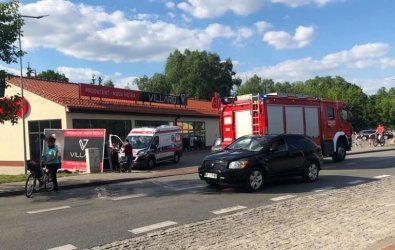 Wypadek na Śląskiej. Ranny motocyklista
