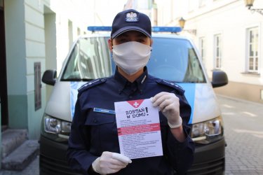 Piotrkowska policja take wspiera Widzialn Rk