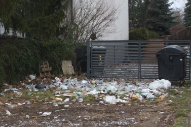 Wysypisko śmieci w centrum miasta?