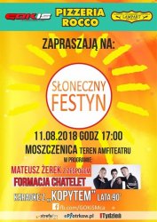 Moszczenica zaprasza na Soneczny Festyn