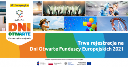 Trwa rejestracja na Dni Otwarte Funduszy Europejskich 2021