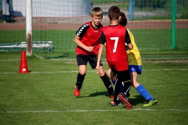 Zajęcia sportowe dla ukraińskich dzieci