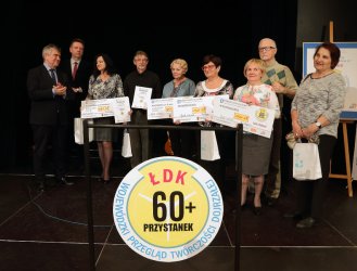 Kilkaset osób wystąpiło podczas finału III „Przystanku 60+” Łódzkiego Domu Kultury