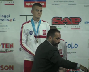 Piotrkowski kickboxer brzowym medalist mistrzostw wiata