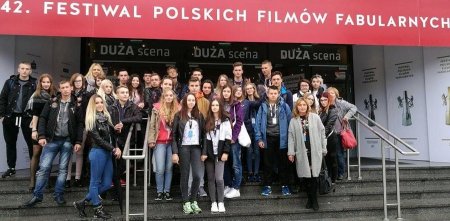 Uczniowie ZSP 2 na Festiwalu Filmowym  w Gdyni