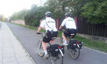 Na rowerach patroluj miasto