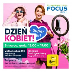 Niespodzianki na Dzie Kobiet w Focus Mall w Piotrkowie