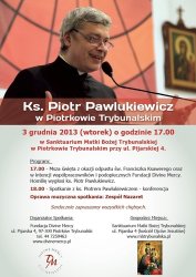Ks. Piotr Pawlukiewicz w Piotrkowie