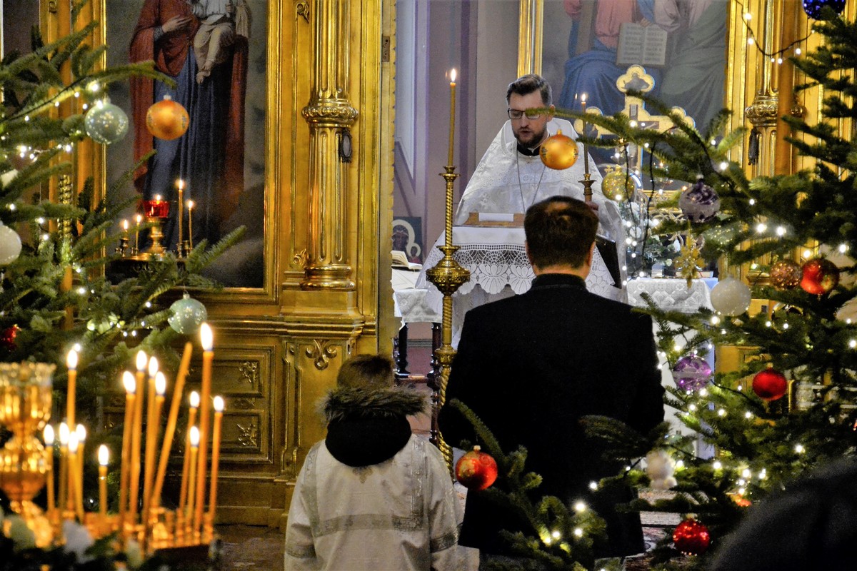 Galeria Prawosławni świętują Boże Narodzenie Nabożeństwa w