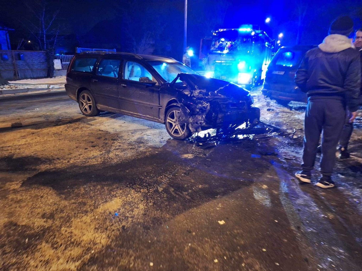 Wypadek na Krakowskim Przedmieściu ePiotrkow pl Piotrków Trybunalski