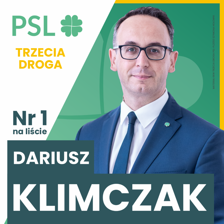 Wywiad Z Dariuszem Klimczakiem Kandydatem Do Sejmu RP Z Trzeciej