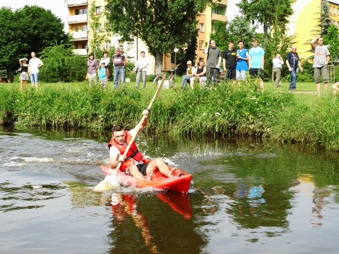 Pierwsze mistrzostwa w kajakarstwie grskim na Rakwce