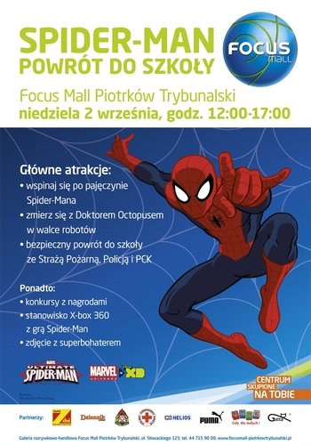 Spider-Man wraca do szkoy. Focus zaprasza