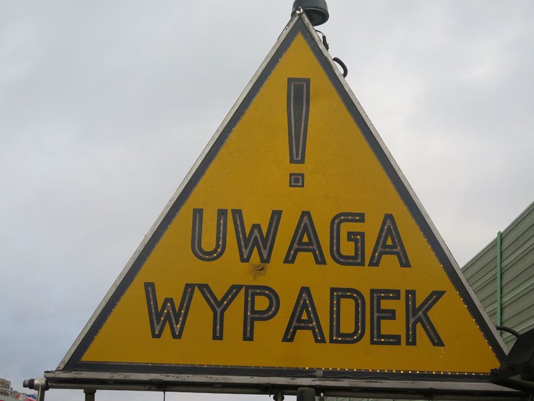 Dwie osoby ranne w wypadku na A1