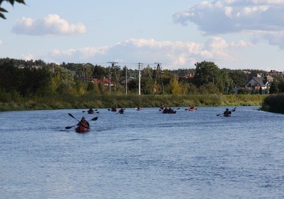 Kajakami popyn dla Maciusia