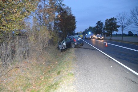 Wypadek na drodze Piotrkw-Bechatw. Jedna osoba nie yje 