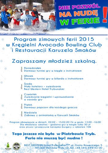 Ferie w Avocado Bowling Club