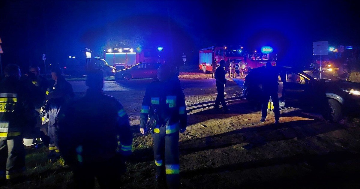 Mczyzna zagin w lesie. Szukali go m.in. straacy i policjanci